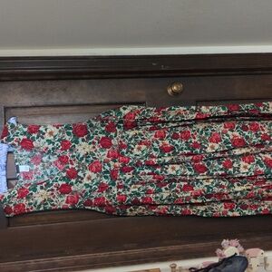 Christmas jumper, buttons up one side as shown size 20 WP, 40" length